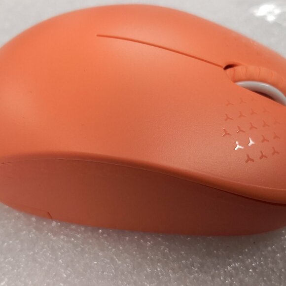 Seenda Wireless Mouse 2.4G/Noiseless Mouse w USB Receiver Portable Coral Orange - Picture 4 of 9